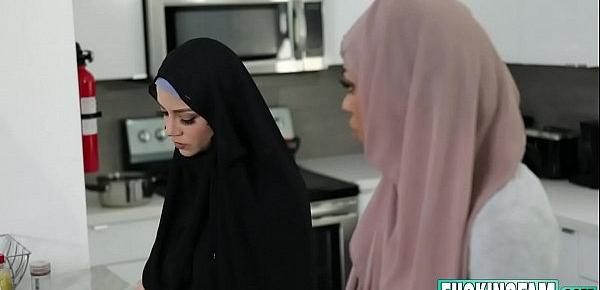  Milu Blaze In Pleasuring Stepsister In Her Hijab